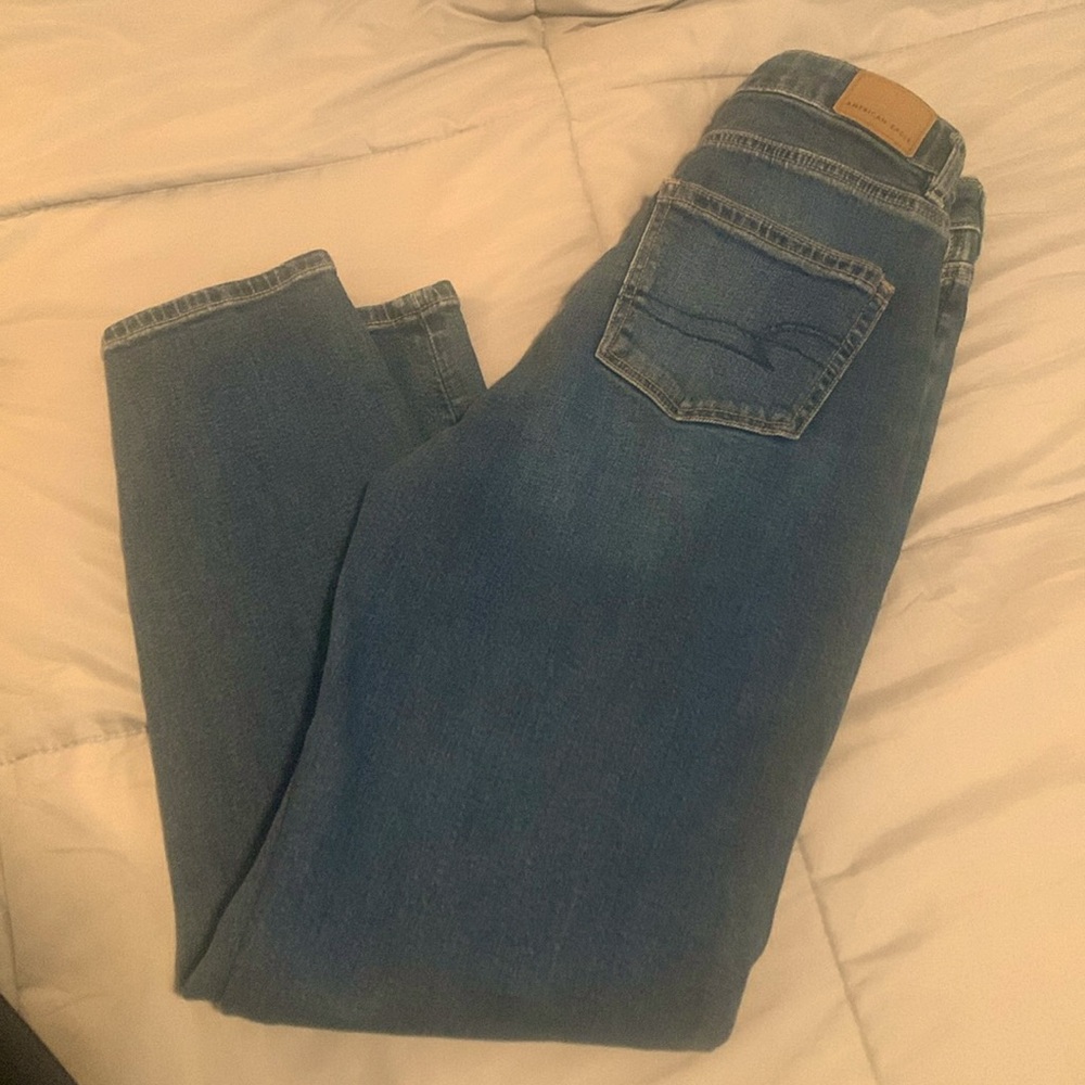 American Eagle Mom Jean denim